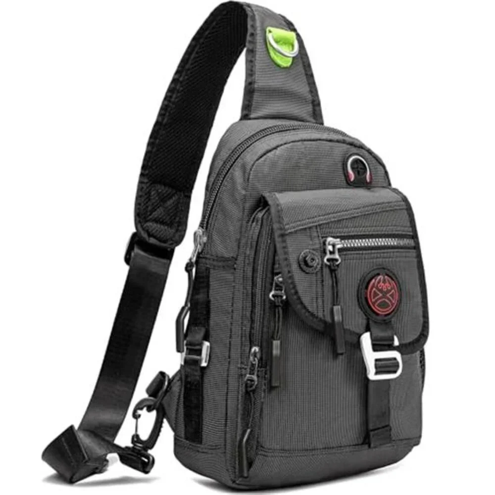 Sling Bag Chest Shoulder Backpack Crossbody Bags for Tablet Laptop